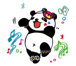 creep panda sticker #5842513
