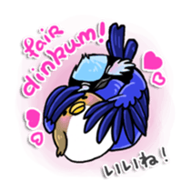 Splendid Fairy Wren sticker #5843342