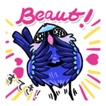 Splendid Fairy Wren sticker #5843350