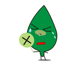 Leaves and animal friends.2 sticker #5843381