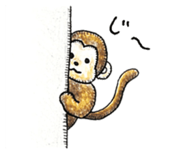 Zodiac monkey 1 sticker #5843457