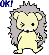 "Prinkly" the Hedgehog (english ver.) sticker #5843482