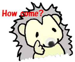 "Prinkly" the Hedgehog (english ver.) sticker #5843483