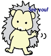 "Prinkly" the Hedgehog (english ver.) sticker #5843490