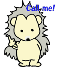 "Prinkly" the Hedgehog (english ver.) sticker #5843491