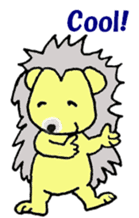 "Prinkly" the Hedgehog (english ver.) sticker #5843497