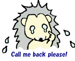 "Prinkly" the Hedgehog (english ver.) sticker #5843518