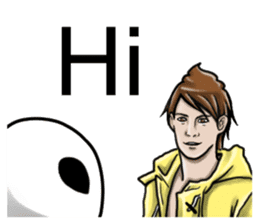 Welcome come to Taiwan, Alien sticker #5843610