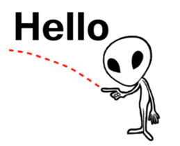 Welcome come to Taiwan, Alien sticker #5843629