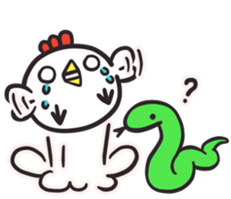 Dave, the farmer bunny. (EN) sticker #5843805