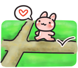 Dave, the farmer bunny. (EN) sticker #5843808