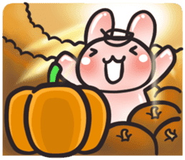 Dave, the farmer bunny. (EN) sticker #5843813