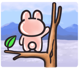 Dave, the farmer bunny. (EN) sticker #5843833