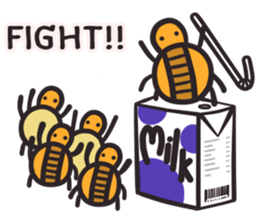 Dave, the farmer bunny. (EN) sticker #5843835