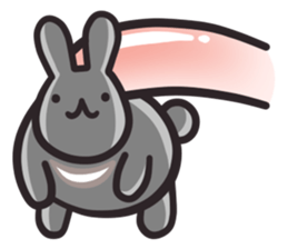 Dave, the farmer bunny. (EN) sticker #5843837