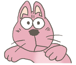 Cat / Chat 3 Picture only sticker #5844336