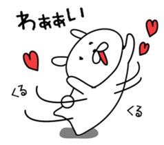 Muscle Bunny sticker #5844355