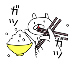 Muscle Bunny sticker #5844357