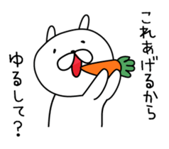 Muscle Bunny sticker #5844365