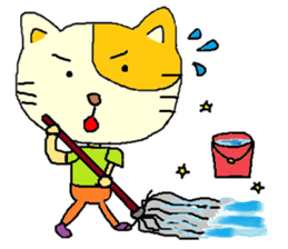 Sleep Cat's life sticker #5845040