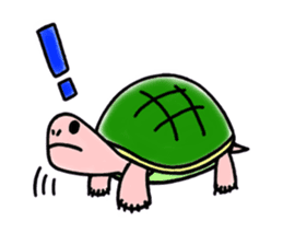 Great friends, Rabbit and Turtle sticker #5845123