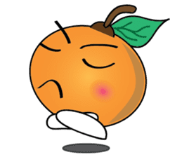 Little Orange Cute2 sticker #5845275
