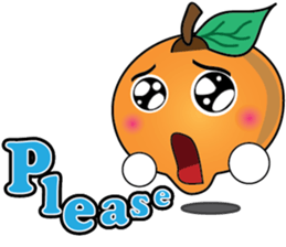 Little Orange Cute2 sticker #5845277