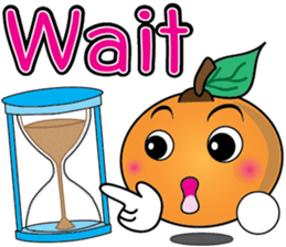 Little Orange Cute2 sticker #5845279