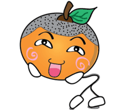 Little Orange Cute2 sticker #5845294
