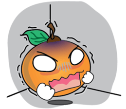 Little Orange Cute2 sticker #5845295