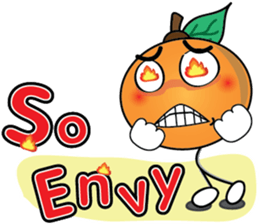 Little Orange Cute2 sticker #5845296