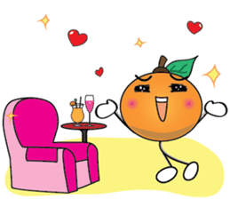 Little Orange Cute2 sticker #5845297