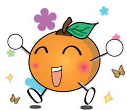 Little Orange Cute2 sticker #5845301