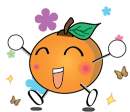 Little Orange Cute2 sticker #5845301
