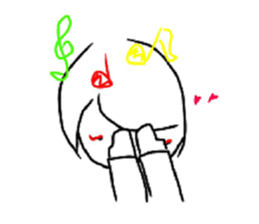 -komachi- sticker #5845358