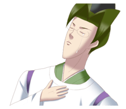 Gakuen handsome Restaurant & Itowokashi sticker #5845424