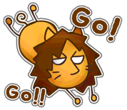 Runaway Lion sticker #5845483