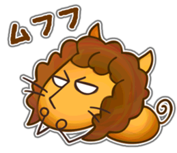 Runaway Lion sticker #5845512