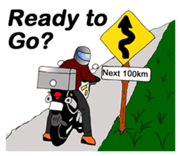 Motorcycle Adventure life sticker #5845528