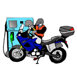 Motorcycle Adventure life sticker #5845532