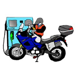 Motorcycle Adventure life sticker #5845532