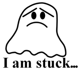 Japanese Phantom "OBAKE-Chan"  -English- sticker #5845844