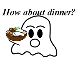 Japanese Phantom "OBAKE-Chan"  -English- sticker #5845850