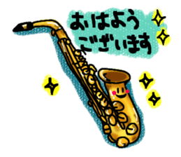 Brass & Wind orchestra instruments vol.2 sticker #5846371