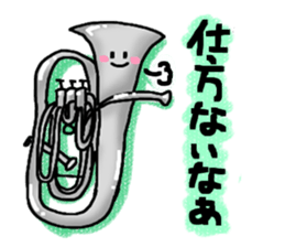 Brass & Wind orchestra instruments vol.2 sticker #5846378