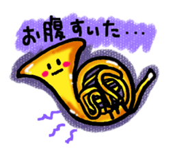 Brass & Wind orchestra instruments vol.2 sticker #5846379