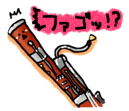 Brass & Wind orchestra instruments vol.2 sticker #5846388