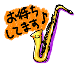 Brass & Wind orchestra instruments vol.2 sticker #5846404
