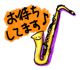 Brass & Wind orchestra instruments vol.2 sticker #5846404