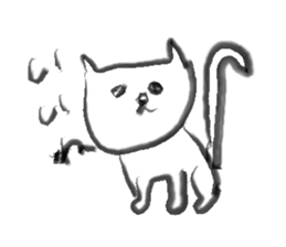 cat Sticker 1.5 sticker #5846658